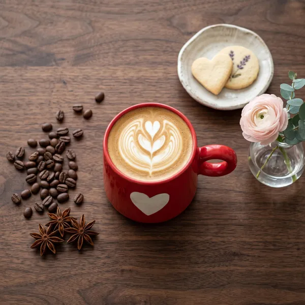 "Dil-Se" Signature Red Ceramic Mug hover