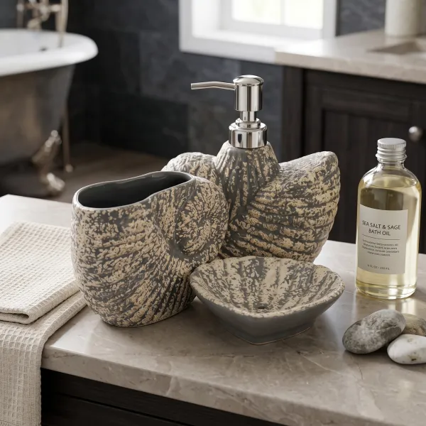 Coastal Serenity Bath Set Collection