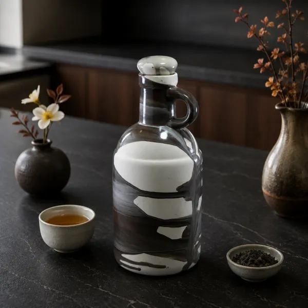 Earth & Element Artisan Stoneware Bottle (850ml)