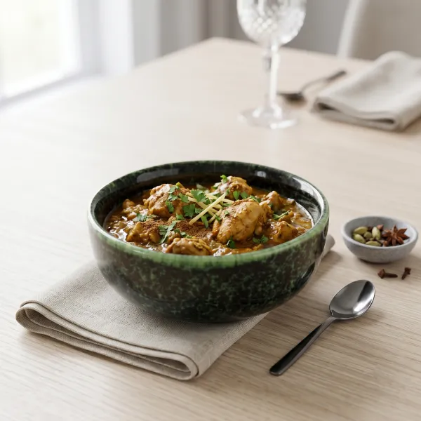 "Speckled Forest" Mini Serving Bowl