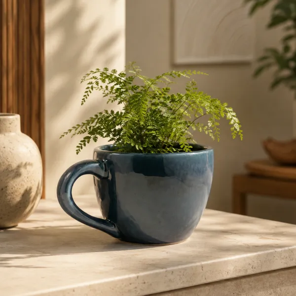 Midnight Basin Artisan Planter hover