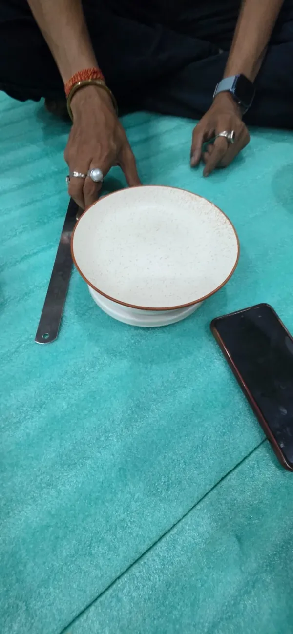 "Ivory Speckle" Ceramic Quarter Plate