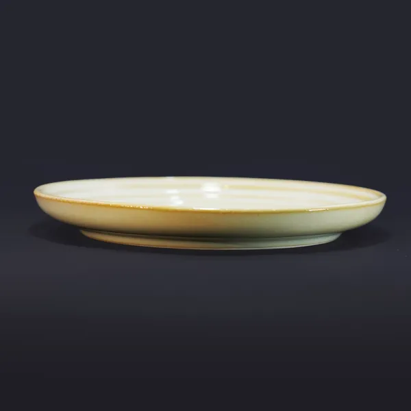 Luna Celestial Ribbed Quarter Plate hover