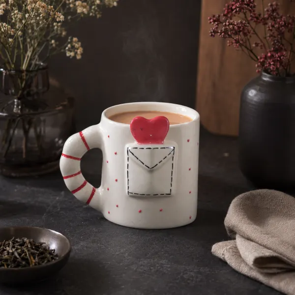 "Cupid’s Pocket" Artisan Mug