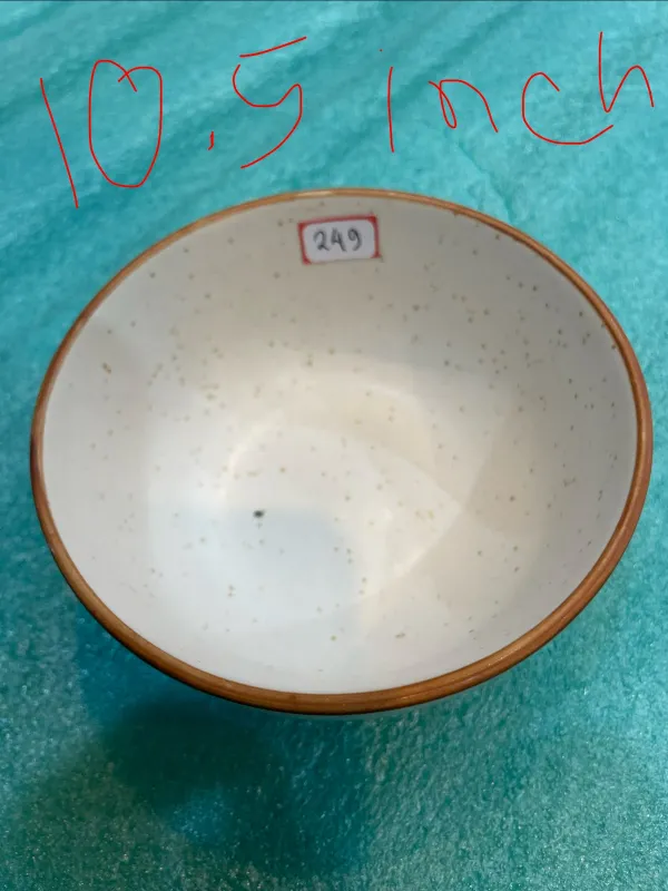 "Ivory Speckle" Serving Bowl - 10.5 cm