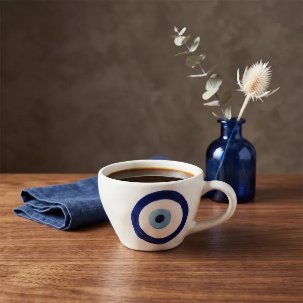 Faceted 'Nazar' Artisan Cup